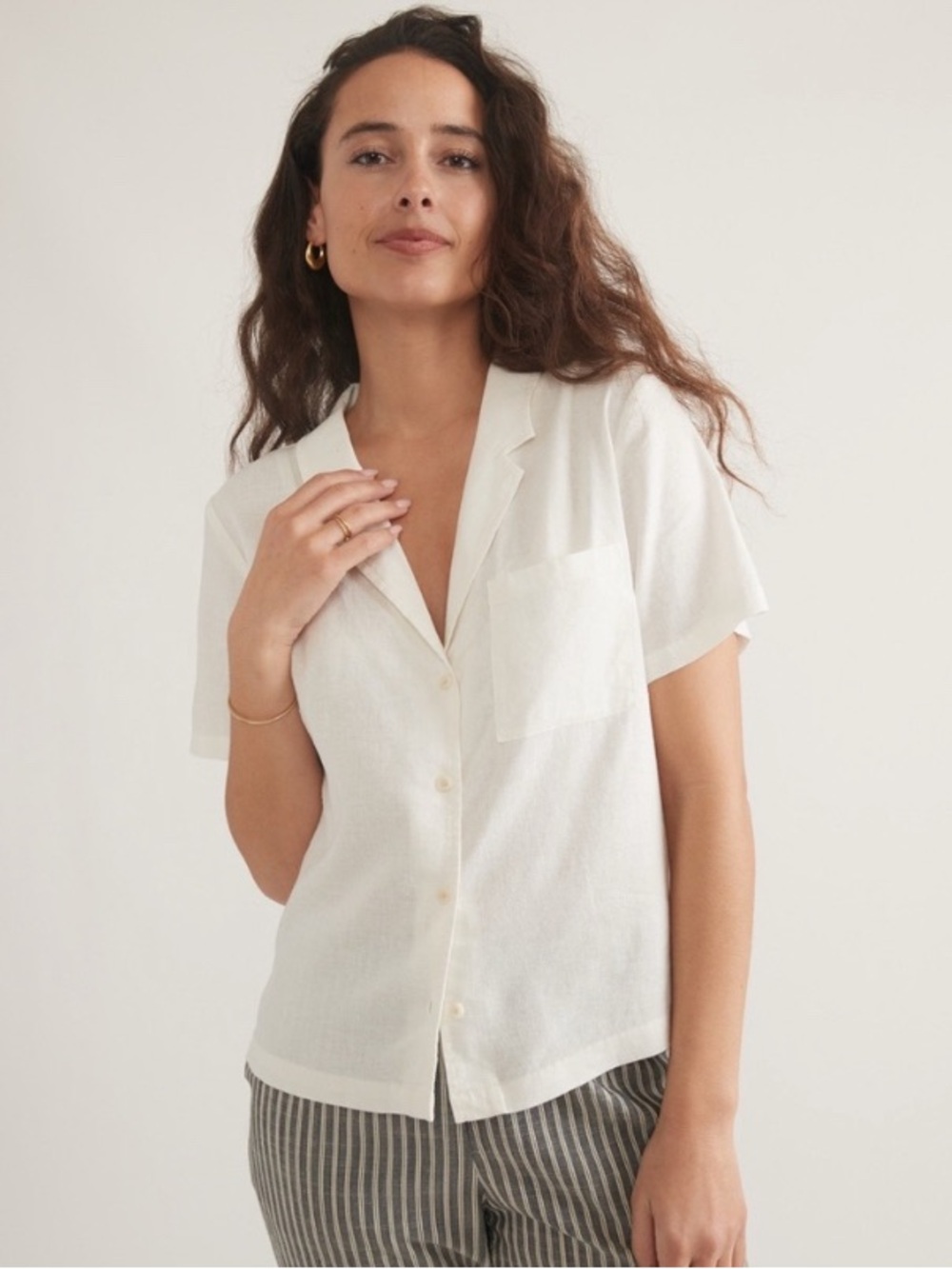 Marine layer short sleeve button down